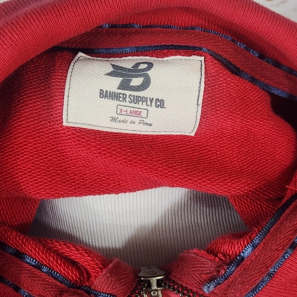 St. Louis Cardinals Banner Supply Co. Track Jacket Zip Up Men’s XL Unisex - Picture 6 of 7